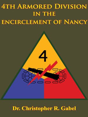 cover image of 4th Armored Division in the Encirclement of Nancy